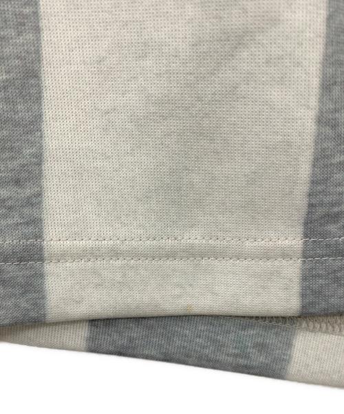 adidas（アディダス）adidas (アディダス) ALEXANDER WANG (アレキサンダー・ワン) ジャージパンツ レッド×グレー サイズ:Sの古着・服飾アイテム