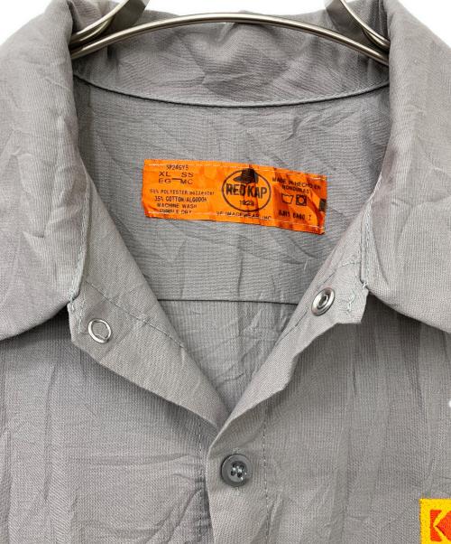 RED KAP（レッド キャップ）RED KAP (レッド キャップ) 半袖シャツ グレー サイズ:XLの古着・服飾アイテム