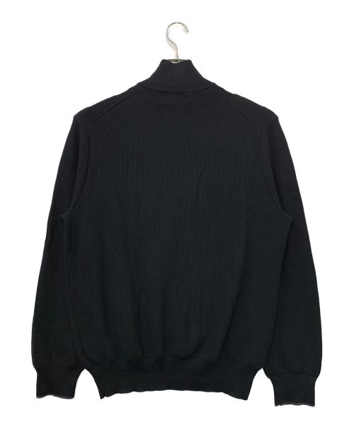 POLO RALPH LAUREN（ポロ・ラルフローレン）POLO RALPH LAUREN (ポロ・ラルフローレン) ハーフジップスウェット ブラック サイズ:XLの古着・服飾アイテム