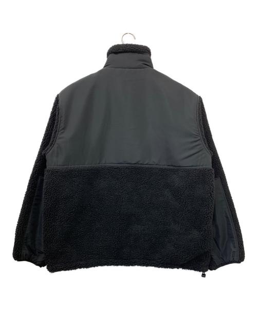 U.S POLO ASSN（ユーエスポロアッスン）U.S POLO ASSN (ユーエスポロアッスン) 切り替えデザイン ボアジャケット ブラック サイズ:LLの古着・服飾アイテム
