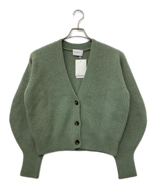 UNITED ARROWS（ユナイテッドアローズ）UNITED ARROWS (ユナイテッドアローズ) 厚手カーディガン グリーン サイズ:FREE 未使用品の古着・服飾アイテム