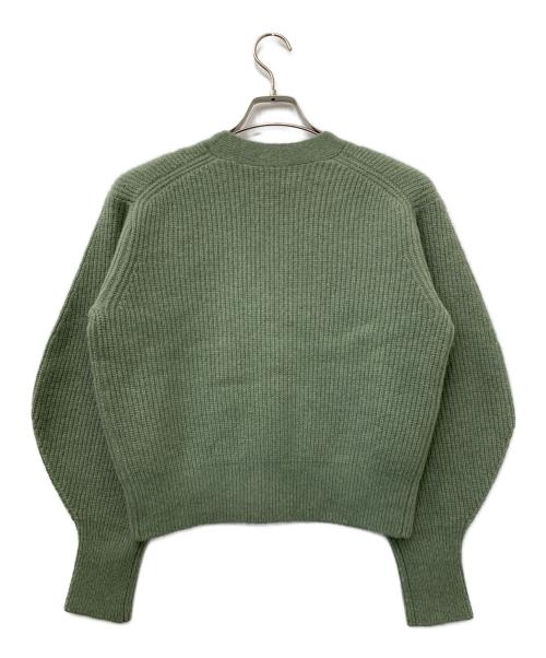 UNITED ARROWS（ユナイテッドアローズ）UNITED ARROWS (ユナイテッドアローズ) 厚手カーディガン グリーン サイズ:FREE 未使用品の古着・服飾アイテム