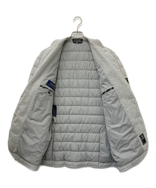 POLO RALPH LAUREN（ポロ・ラルフローレン）POLO RALPH LAUREN (ポロ・ラルフローレン) キルティングテーラードジャケット グレー サイズ:Lの古着・服飾アイテム