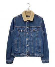 DIESEL（ディーゼル）の古着「デニムボアジャケット」｜インディゴ