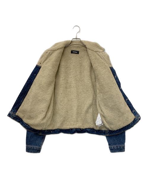 DIESEL（ディーゼル）DIESEL (ディーゼル) デニムボアジャケット インディゴ サイズ:Lの古着・服飾アイテム