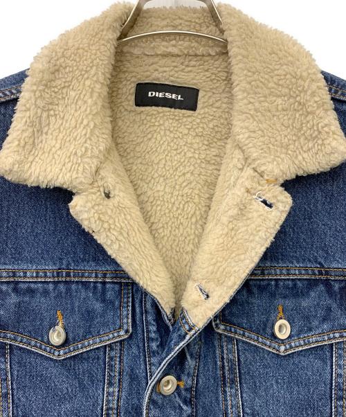 DIESEL（ディーゼル）DIESEL (ディーゼル) デニムボアジャケット インディゴ サイズ:Lの古着・服飾アイテム