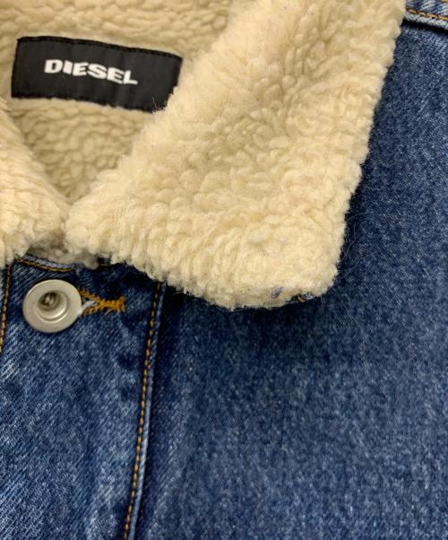 DIESEL（ディーゼル）DIESEL (ディーゼル) デニムボアジャケット インディゴ サイズ:Lの古着・服飾アイテム