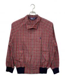 POLO RALPH LAUREN（ポロ・ラルフローレン）の古着「タータンチェックスイングトップ」｜レッド×グリーン