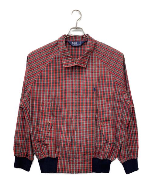 POLO RALPH LAUREN（ポロ・ラルフローレン）POLO RALPH LAUREN (ポロ・ラルフローレン) タータンチェックスイングトップ レッド×グリーン サイズ:Mの古着・服飾アイテム