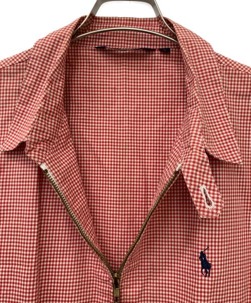 POLO RALPH LAUREN（ポロ・ラルフローレン）POLO RALPH LAUREN (ポロ・ラルフローレン) スイングトップ レッド サイズ:Lの古着・服飾アイテム