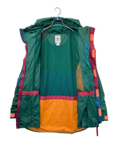 adidas（アディダス）adidas (アディダス) ライトヴィンテージジャケット マルチカラー サイズ:Lの古着・服飾アイテム