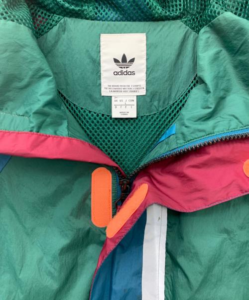 adidas（アディダス）adidas (アディダス) ライトヴィンテージジャケット マルチカラー サイズ:Lの古着・服飾アイテム
