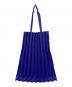 me ISSEY MIYAKE (ミーイッセイ ミヤケ) トランクプリーツバッグ ブルー：7000円