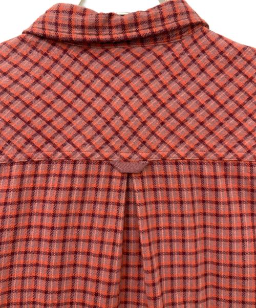 BURTON（バートン）BURTON (バートン) チェックシャツ レッド サイズ:Lの古着・服飾アイテム
