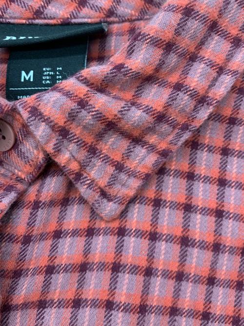 BURTON（バートン）BURTON (バートン) チェックシャツ レッド サイズ:Lの古着・服飾アイテム