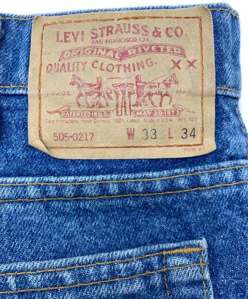 LEVI'S（リーバイス）LEVI'S (リーバイス) 505デニムパンツ ブルー サイズ:W33×L34の古着・服飾アイテム