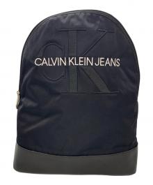 Calvin Klein Jeans（カルバンクラインジーンズ）の古着「CKJ MONOGRAM NYLON CP BP 40」｜ブラック