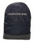 Calvin Klein Jeans（カルバンクラインジーンズ）の古着「CKJ MONOGRAM NYLON CP BP 40」｜ブラック