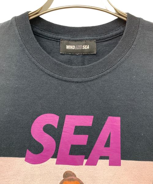 WIND AND SEA（ウィンダンシー）WIND AND SEA (ウィンダンシー) 千代の富士 (チヨノフジ) 半袖カットソー ブラック サイズ:Sの古着・服飾アイテム
