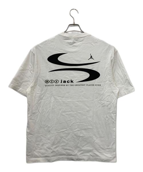 NIKE（ナイキ）NIKE (ナイキ) Travis Scott (トラヴィススコット) 半袖カットソー ホワイト サイズ:Mの古着・服飾アイテム