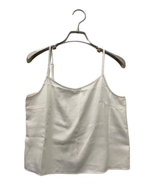 Snidel（スナイデル）Snidel (スナイデル) ノースリフリルブラウス ホワイト サイズ:Fの古着・服飾アイテム