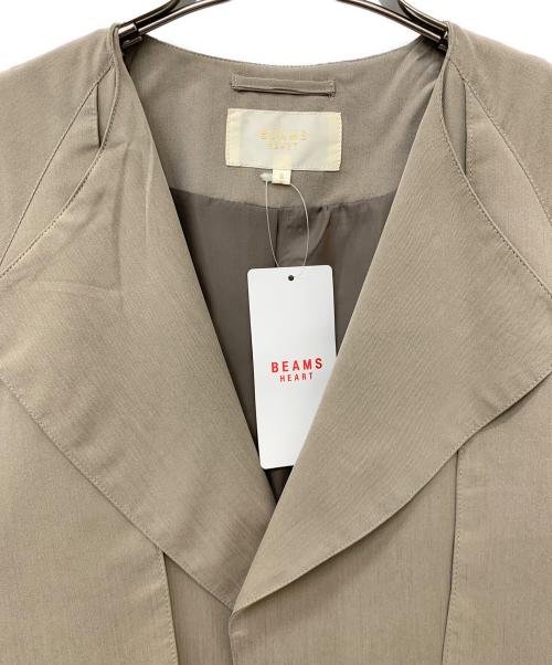 BEAMS HEART（ビームスハート）BEAMS HEART (ビームスハート) チェスターコート ベージュ サイズ:S 未使用品の古着・服飾アイテム
