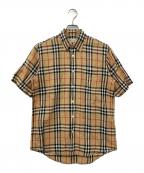 Burberry'sバーバリーズ）の古着「半袖シャツ」｜ベージュ