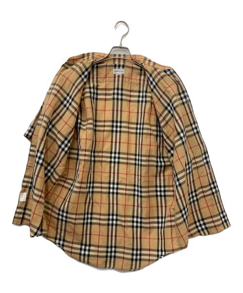 Burberry's（バーバリーズ）Burberry's (バーバリーズ) 半袖シャツ ベージュ サイズ:Mの古着・服飾アイテム