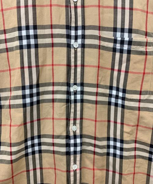 Burberry's（バーバリーズ）Burberry's (バーバリーズ) 半袖シャツ ベージュ サイズ:Mの古着・服飾アイテム