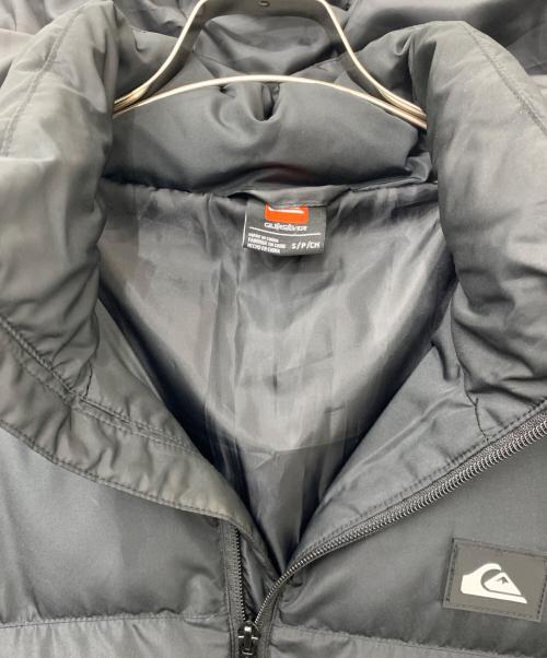 Quiksilver（クイックシルバー）Quiksilver (クイックシルバー) 中綿ジャケット ブラック サイズ:不明の古着・服飾アイテム