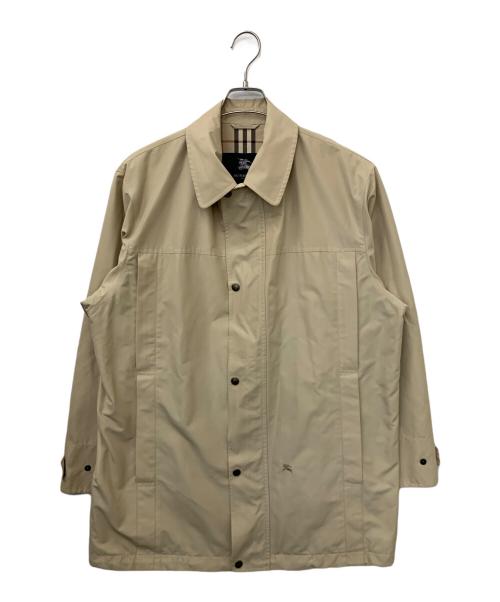 BURBERRY LONDON（バーバリーロンドン）BURBERRY LONDON (バーバリーロンドン) ジップアップコート ベージュ サイズ:Lの古着・服飾アイテム