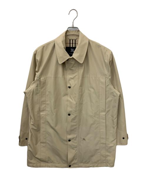 BURBERRY LONDON（バーバリーロンドン）BURBERRY LONDON (バーバリーロンドン) ジップアップコート ベージュ サイズ:Lの古着・服飾アイテム