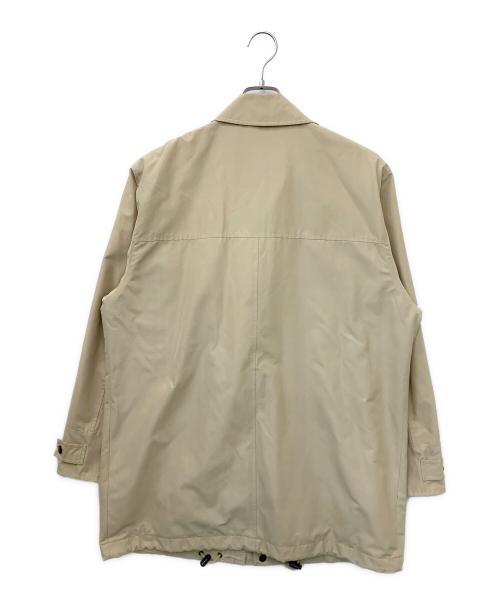 BURBERRY LONDON（バーバリーロンドン）BURBERRY LONDON (バーバリーロンドン) ジップアップコート ベージュ サイズ:Lの古着・服飾アイテム