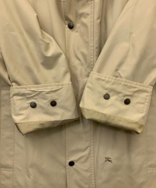 BURBERRY LONDON（バーバリーロンドン）BURBERRY LONDON (バーバリーロンドン) ジップアップコート ベージュ サイズ:Lの古着・服飾アイテム