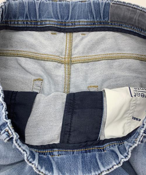 DIESEL（ディーゼル）DIESEL (ディーゼル) デニムハーフパンツ インディゴ サイズ:71cm (W28)の古着・服飾アイテム