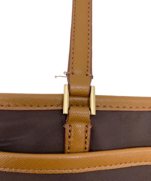 COLE HAAN（コールハーン）COLE HAAN (コールハーン) ザ エリーゼ ナイロン トート ブラウンの古着・服飾アイテム