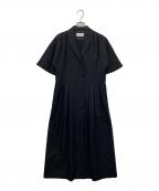 serizawaセリザワ）の古着「Kimono Dress - Short Sleeve」｜ブラック