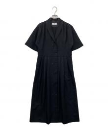 serizawa（セリザワ）の古着「Kimono Dress - Short Sleeve」｜ブラック
