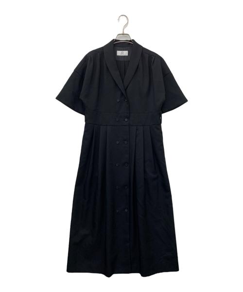 serizawa（セリザワ）serizawa (セリザワ) Kimono Dress - Short Sleeve ブラック サイズ:Fの古着・服飾アイテム