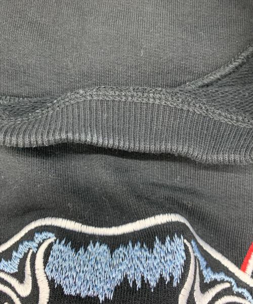 KENZO（ケンゾー）KENZO (ケンゾー) クラシックタイガー刺繍クルーネックスウェットシャツ ブラック サイズ:Lの古着・服飾アイテム