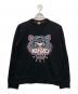 KENZO（ケンゾー）の古着「クラシックタイガー刺繍クルーネックスウェットシャツ」｜ブラック