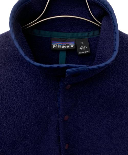 Patagonia（パタゴニア）Patagonia (パタゴニア) シンチラスナップT ネイビー サイズ:XLの古着・服飾アイテム