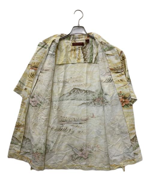 TORI RICHARD（トリリチャード）TORI RICHARD (トリリチャード) アロハシャツ ブラウン サイズ:Lの古着・服飾アイテム