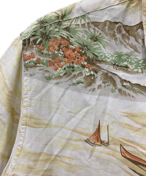 TORI RICHARD（トリリチャード）TORI RICHARD (トリリチャード) アロハシャツ ブラウン サイズ:Lの古着・服飾アイテム