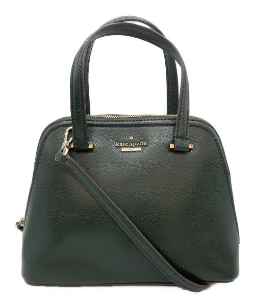 Kate Spade（ケイトスペード）Kate Spade (ケイトスペード) 2WAYバッグ グリーンの古着・服飾アイテム