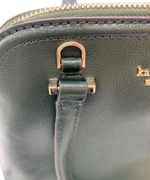 Kate Spade（ケイトスペード）Kate Spade (ケイトスペード) 2WAYバッグ グリーンの古着・服飾アイテム