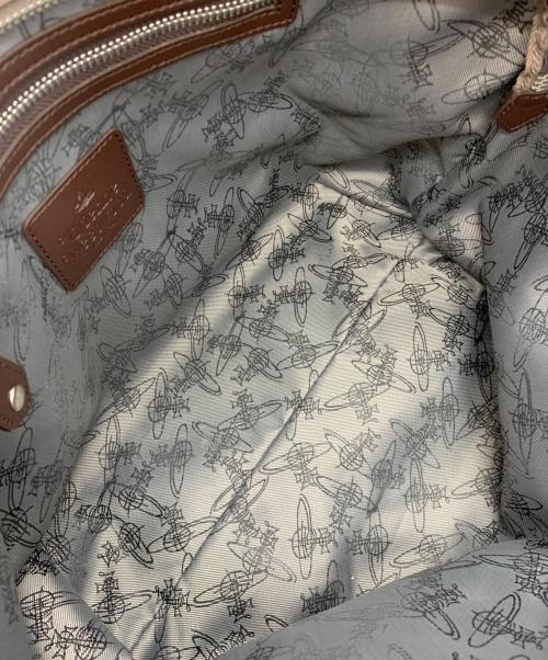 Vivienne Westwood（ヴィヴィアンウエストウッド）Vivienne Westwood (ヴィヴィアンウエストウッド) トートバッグ ブラウンの古着・服飾アイテム