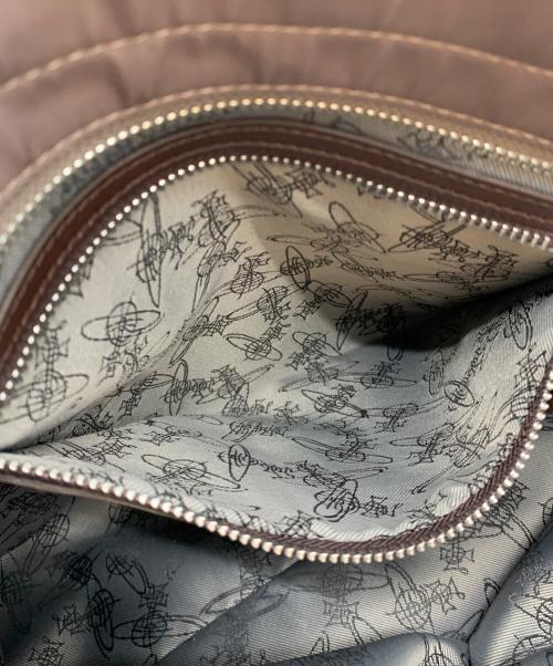Vivienne Westwood（ヴィヴィアンウエストウッド）Vivienne Westwood (ヴィヴィアンウエストウッド) トートバッグ ブラウンの古着・服飾アイテム