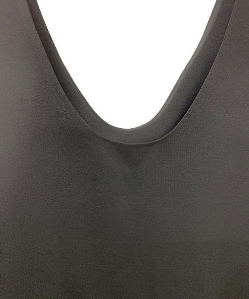 Plage（プラージュ）Plage (プラージュ) DULL SATIN SCARF SET TANK ブラック サイズ:F 未使用品の古着・服飾アイテム