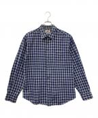 LEVI'Sリーバイス）の古着「長袖シャツ」｜ネイビー×レッド